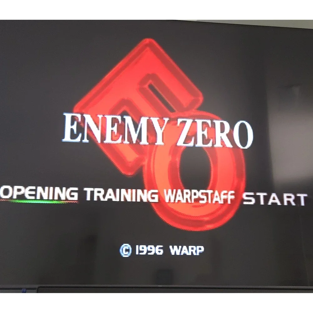 Enemy Zero - Sega Saturn (Japan Import) - CIB 4-Disc W/ Manual & Obi - Tested